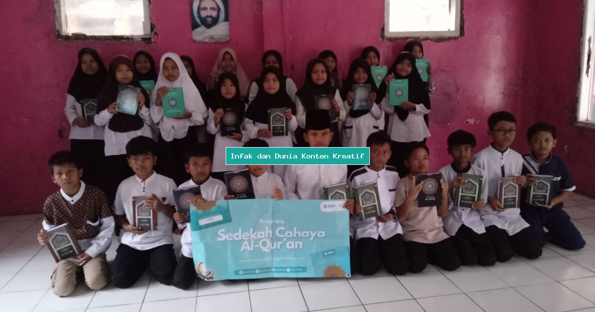 Infak dan Dunia Konten Kreatif
